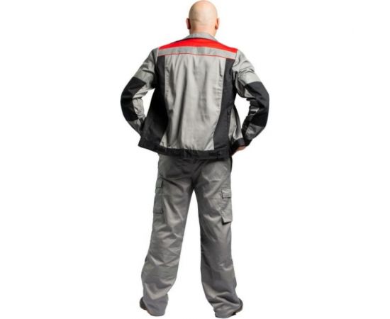 Костюм Ф Ф П Феникс серый/красный, 100% хлопок, р. 96-100, рост 170-176 010-160/020-62-4 – изображение 2