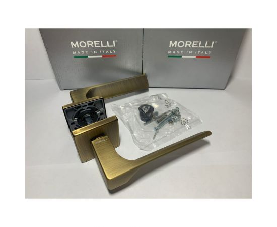 Дверная ручка MORELLI FIORD-SQ CAFFE цвет - кофе 9012306 – изображение 2