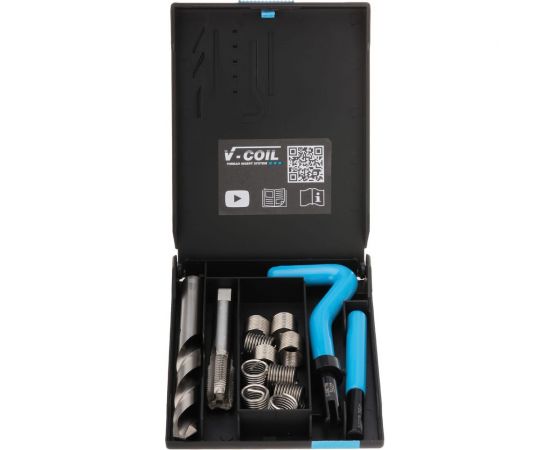 Набор для восстановления резьбы VOELKEL V-Coil М12x1,5 14 пр. V04022 – изображение 2