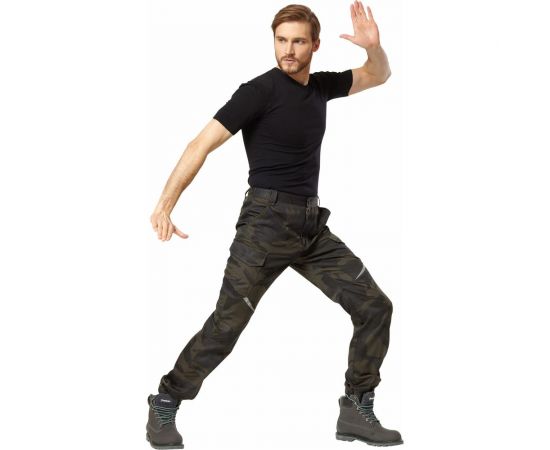 Брюки-джоггеры Эксперт Спецодежда Аксель кмф хаки, р.52-54, рост 170-176 6446000066327 – изображение 2