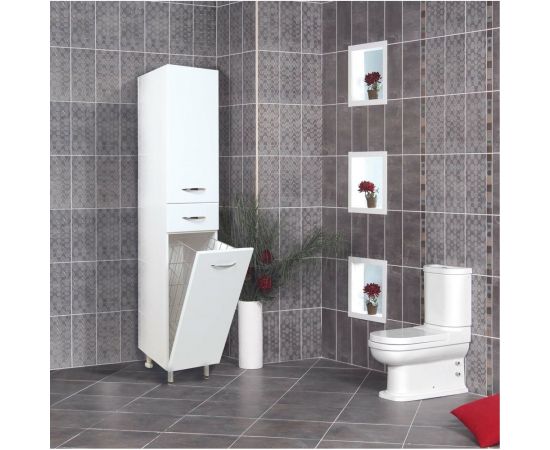 Пенал Onika МОДЕРН с корзиной правый 40.17 404010 – изображение 2