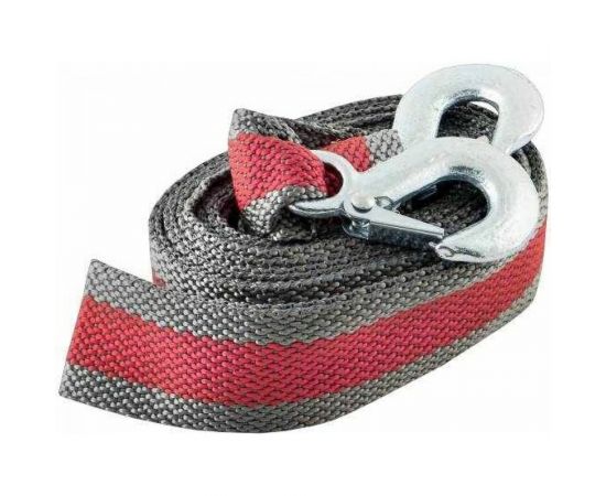 Ленточный трос в сумке SKYWAY 5 т, 5 м, 2 крюка A-class S03101002 – изображение 2