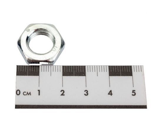 Гайка Море-Метизов DIN 439, класс прочности 6, цинк, М12, 50 шт. GAYKA439CM1250M – изображение 3