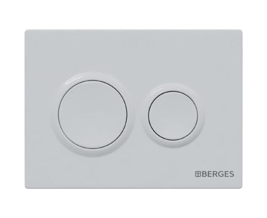 Комплект для монтажа подвесного унитаза Berges: инсталляция novum525, кнопка o1 белая, унитаз ego rimless, сиденье дюропласт okus slim so, микролифт, быстросъем 043250 – изображение 3