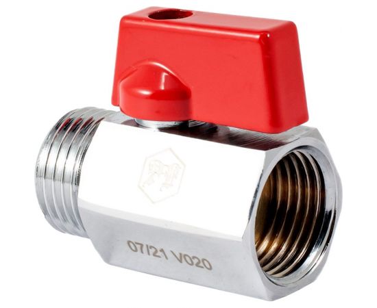 Шаровой кран PROFACTOR PF CHROME MINI для бытовой техники в/н 1/2 PF BMV 352 – изображение 3