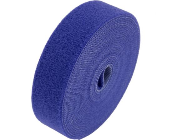 Лента (липучка) в рулоне Cabeus ширина 25 мм, длина 5 м, синяя ROL-5x25-BL – изображение 3