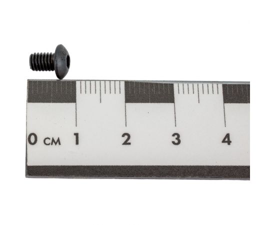 Винт Море-Метизов ISO 7380, класс прочности 10.9, оксид, M4x6 мм, 50 шт. VINT73804650M – изображение 4