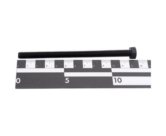 Болт Море-Метизов DIN 933 класс прочности 12.9, оксид, M8x120 мм, 10 шт. BOLT933812010M – изображение 4