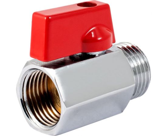 Шаровой кран PROFACTOR PF CHROME MINI для бытовой техники в/н 1/2 PF BMV 352 – изображение 4