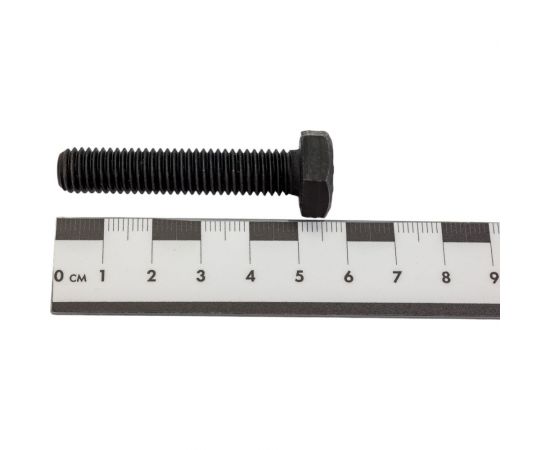 Болт Море-Метизов DIN 933 класс прочности 12.9, оксид, M10x50 мм, 10 шт. BOLT933105010M – изображение 4