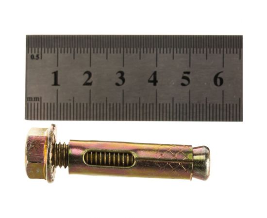 Анкерный болт с гайкой Качественный КРЕПЕЖ 10х50 28 шт 0300029 КЧ – изображение 5