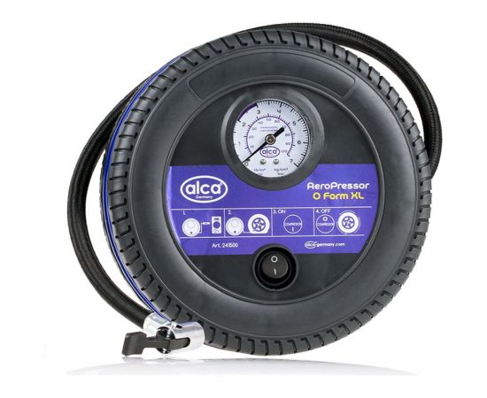 Компрессор Alca 17 бар, 12 В, 10 А, 18 л/мин, круглый, 120 Вт 241500 – изображение 8
