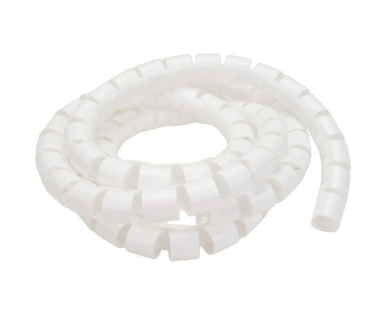 Пластиковый спиральный рукав для кабеля Ripo диаметр 25 мм, 2 м, инструмент st-25 белый 003-700052 