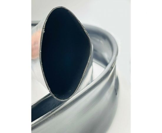 Негорючая клеевая термоусаживаемая трубка Мемотерм-ММ ТТЭкнг 51/17 черная (1 м) 721 