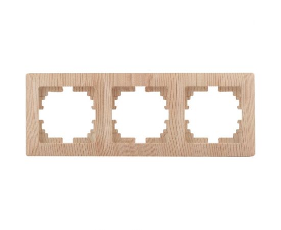 Рамка Intro 450311 на 3 поста, СУ, Solo, сосна Б0043423 