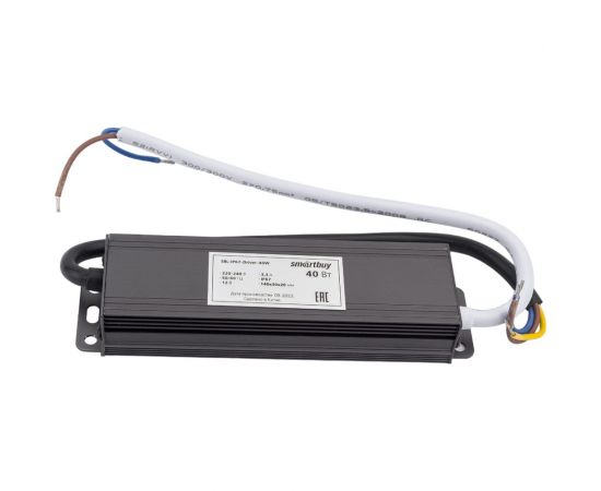 Драйвер Smartbuy LED IP67 40W для LED ленты SBL-IP67-Driver-40W 