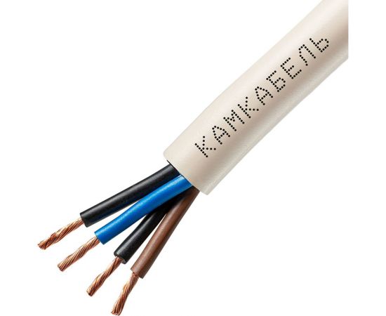 Провод Камкабель ПВС 4x4 мм 100 м ГОСТ 231Я944N00000Г00100М 