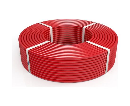 Труба для теплого пола Kalde pe-rt, 16x2.0, бухта 200 м, красный, тип II, класс А, 10 бар, TS EN ISO 22391-2, 3752-prb-162020 
