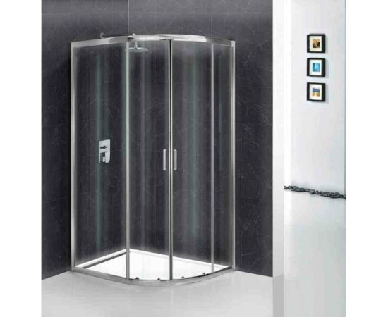 Душевой уголок BelBagno UNO-195-RH-2-100/80-C-Cr 