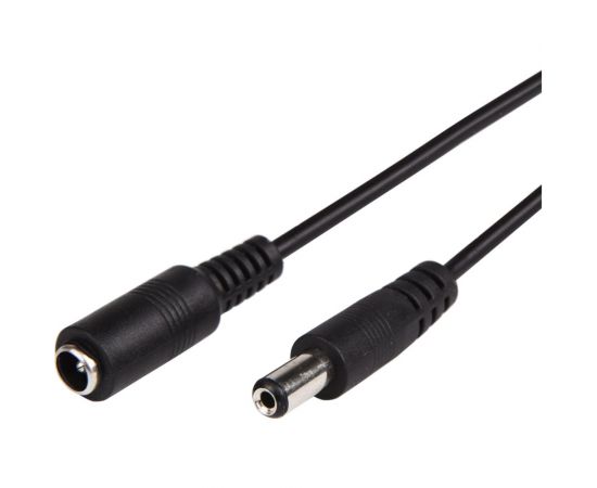 Удлинитель кабеля питания REXANT dc гнездо-штекер (2,1x5,5мм) 3м 14-0360 