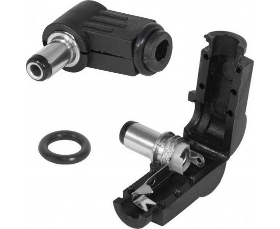 Угловой разъем питания Pro Legend на кабель 5.5x2.5 PL2393 