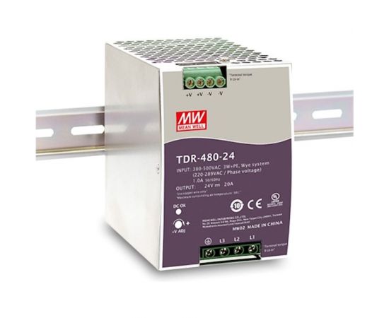 Источник питания Mean Well AC/DC TDR-480-24 Т02601742 