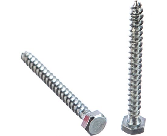 Шуруп с шестигранной головкой крепежная техника 6х60, 150 шт. БК 497106 