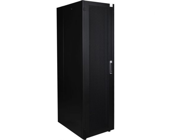 Напольный шкаф DATAREX 19 дюймов 47u 600x800 передняя дверь перфорированная, задняя стенка перфорированная, черный DR-721611 