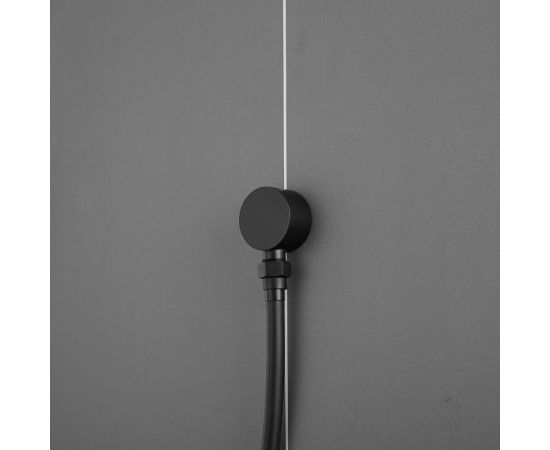 Смеситель с гигиеническим душем ROSE черный R105H – изображение 11