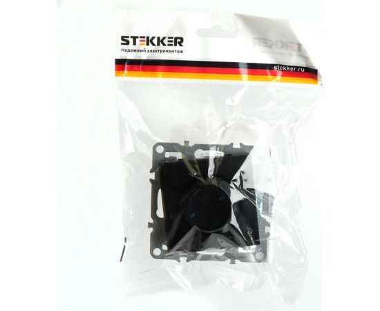 Диммирующий выключатель STEKKER (механизм), серия Эрна, PSW10-9106-03, черны 49150 – изображение 11