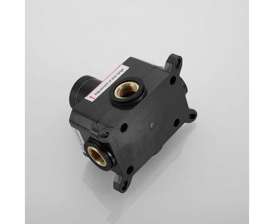 Смеситель с гигиеническим душем ROSE черный R105H – изображение 17