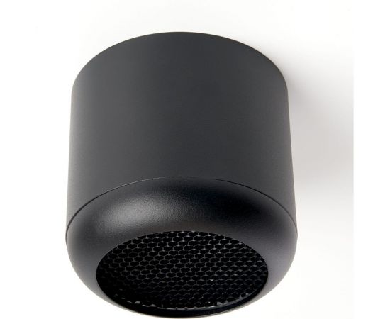 Потолочный светильник FERON HL365 Barrel ECHO 12W, 230V, GX53, черный, с антибликовой сеточкой 48400 – изображение 2