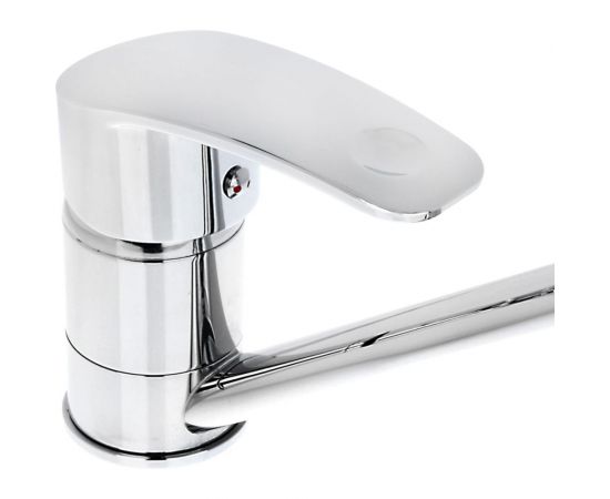 Смеситель для кухни СоюзКран низкий излив 25см, керам. картридж 40мм, хром SK01-I114 566-005 – изображение 2