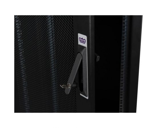 Напольный шкаф DATAREX 19 дюймов 47u 600x800 передняя дверь перфорированная, задняя стенка перфорированная, черный DR-721611 – изображение 2