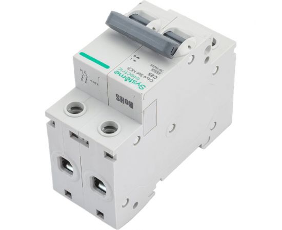 Автоматический выключатель Systeme Electric City9 set ав с 25а 2p 4.5ka 230в C9F34225 – изображение 2