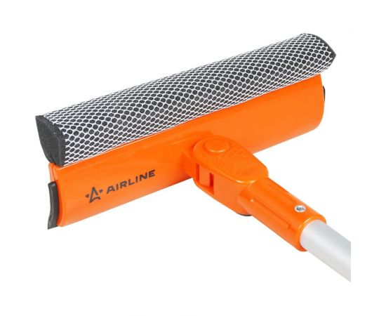Складная щетка для мытья стекол с поролоном и водосгоном Airline 40 см ABGN005 – изображение 2