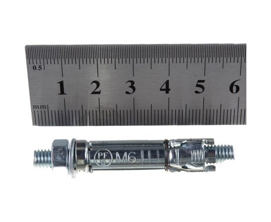 Анкер со шпилькой ЕВРОПАРТНЕР Zn SB 6х15 1шт. 11 1368 1 – изображение 3