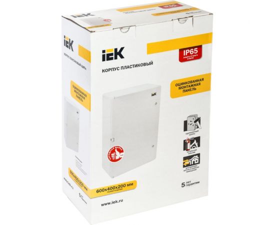 Корпус IEK ЩМПп пластиковый, 600х400х200мм, УХЛ1, IP65 MKP93-N-604020-65 – изображение 3