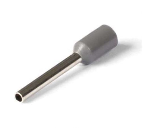 Наконечник НШвИ АБК-СИЛА Е-7508 -0,75мм2 серый 100шт 1900302 – изображение 3