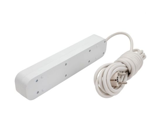 Сетевой удлинитель ПЕРЕСВЕТ+ с заземлением на 5 гнезда с переключателем шнур ПВС 31 5м 4620003922381 – изображение 3