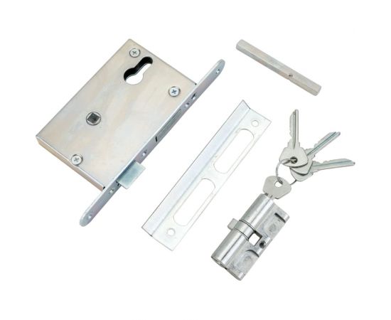 Врезной замок ЗЕНИТ ЗВ4-3.05 черный 9683 – изображение 3