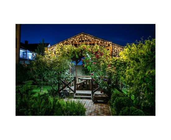 Светодиодная гирлянда Uniel Бахрома ULD-B6007-300/DTA WHITE, IP44 UL-00008557 – изображение 4