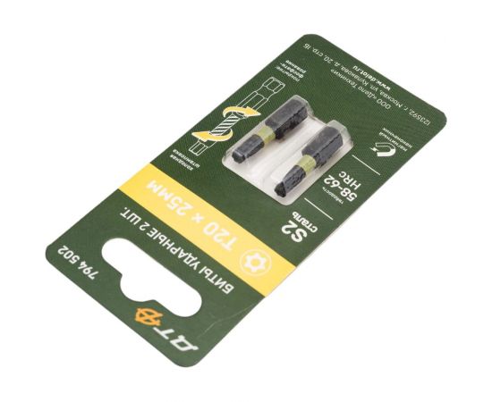 Бита ударная с отверстием (2 шт; ТH20х25 мм; 1/4"") Дело Техники 794502 – изображение 4