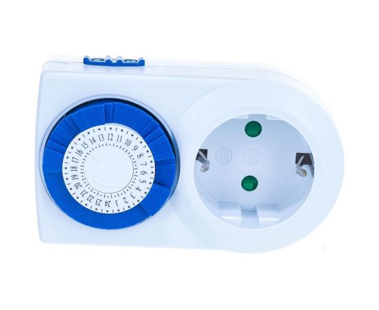 Розетка с механическим таймером Smartbuy 3600Вт, 48 вкл./выкл. сутки, интервал 30 мин. SBE-STM2 – изображение 5