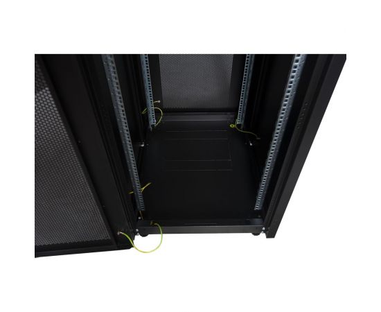 Напольный шкаф DATAREX 19 дюймов 47u 600x800 передняя дверь перфорированная, задняя стенка перфорированная, черный DR-721611 – изображение 6