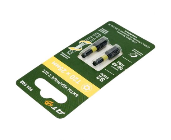 Бита ударная с отверстием (2 шт; ТH20х25 мм; 1/4"") Дело Техники 794502 – изображение 7