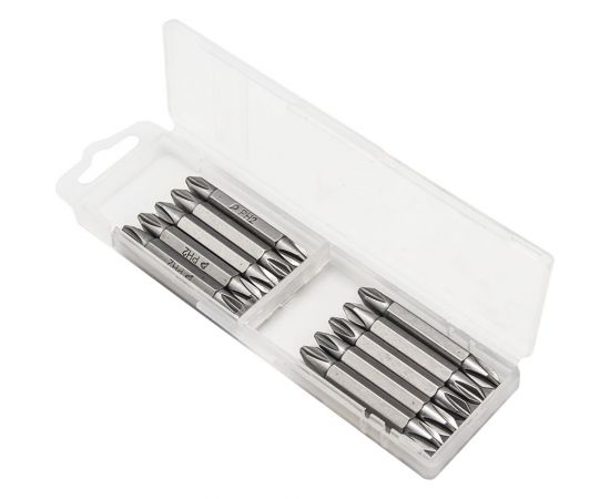 Двусторонняя бита PH2-PH2 Профи (10 шт; 50 мм) ПРАКТИКА 036-803 – изображение 7
