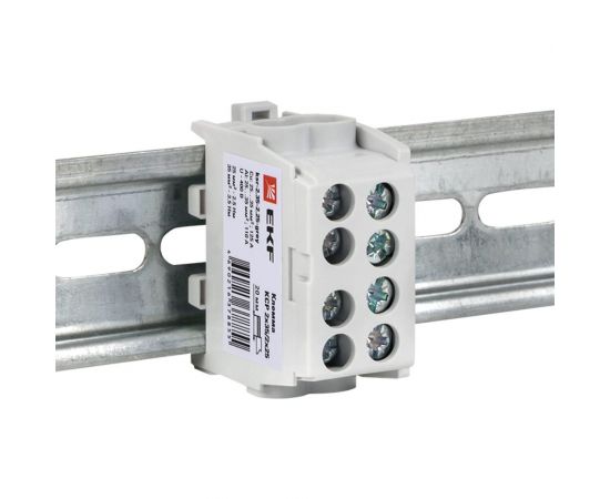 Распределительная клемма EKF КСР с двойным винтом 2x35/2x25 серая PROxima ksr-2.35-2.25-grey – изображение 7