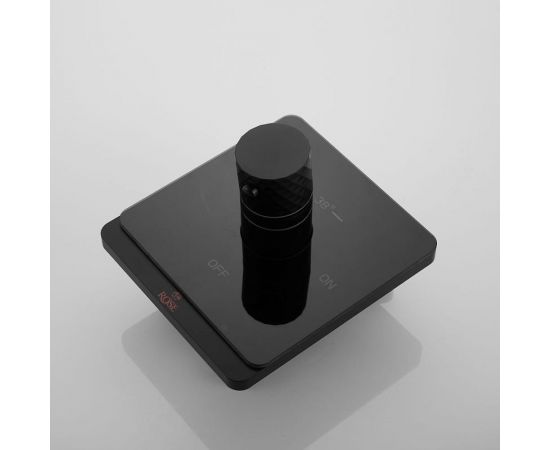 Смеситель с гигиеническим душем ROSE черный R105H – изображение 8