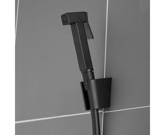 Смеситель с гигиеническим душем ROSE черный R105H – изображение 10